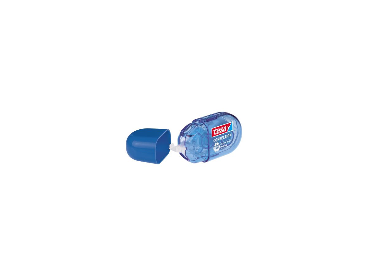 tesa Korrekturroller ecoLogo 59814-00000-00 5mmx6m blau