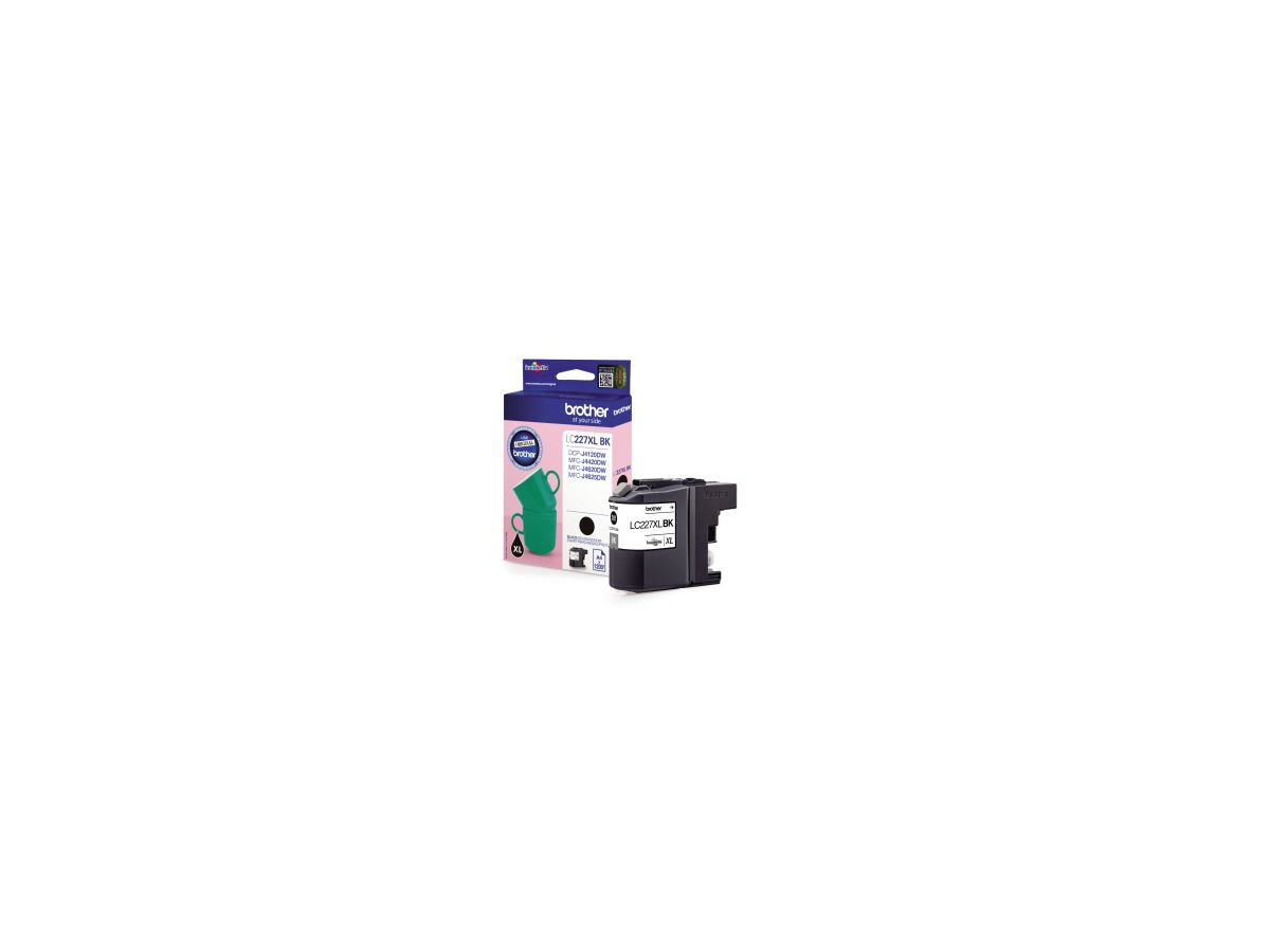Brother Tintenpatrone LC227XLBK 1.200Seiten schwarz