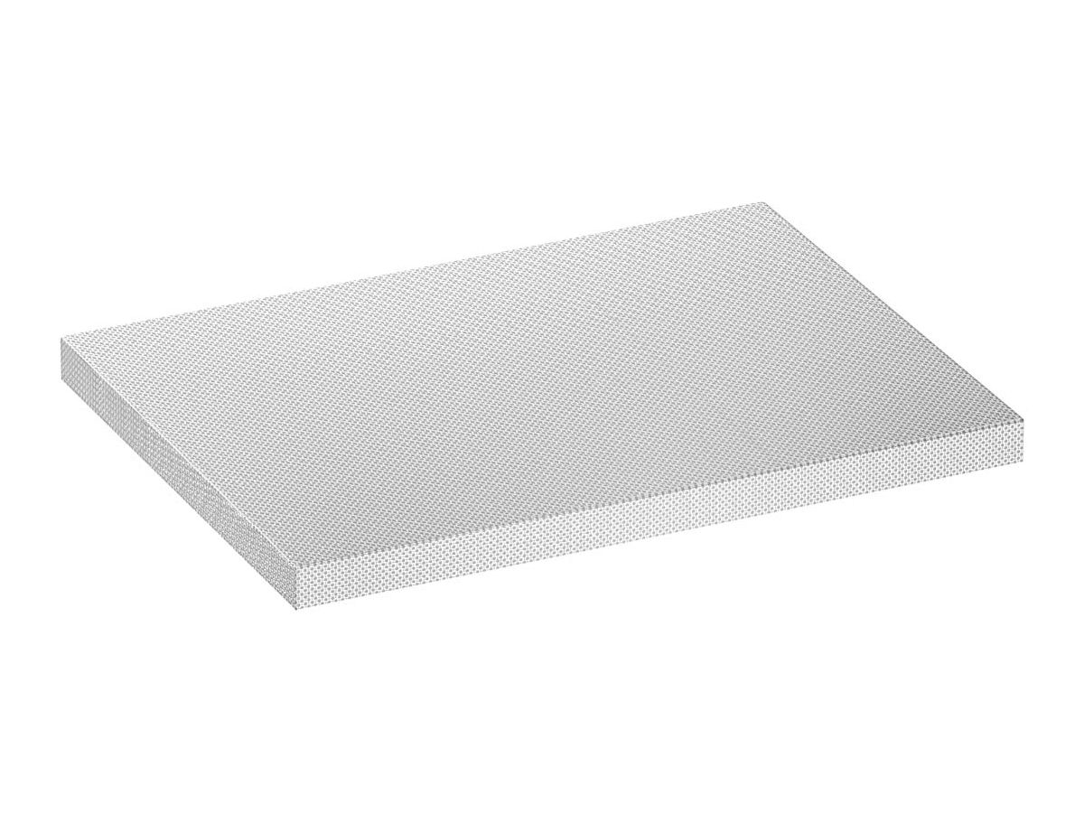 VIGOR EDELSTAHL-ARBEITSPLATTE, KLEIN - B676MM