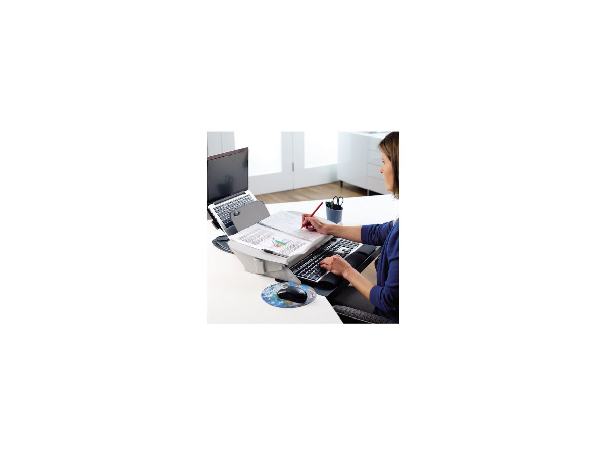 Fellowes Dokumentenhalter Easy Glide 8210001 schwarz