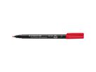 STAEDTLER Folienschreiber Lumocolor 318-2 0,6mm permanent  rot