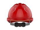 JSP Schutzhelm EVO3 AJF170 belüftet, mit Schirm, rot