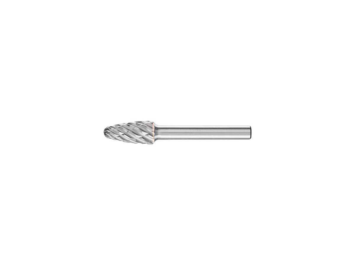 Stiftfrees HM ronde boogvorm 1020 STEEL 6mm 10x20mm Pferd