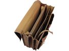 Pride&Soul Aktentasche EARL 47132 42x34x17cm Echtleder braun