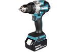 MAKITA Akku-Bohrschrauber 18V / 5,0 Ah, 2 Akkus + Ladegerät im MAKPAC DDF489RTJ