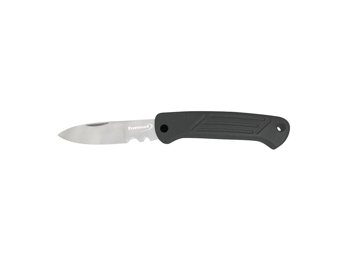 Cable knife 1pc 192 mm plast. grip FORMAT