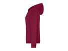 JN Promo Zip Hoody Lady JN755 80%BW/20%PES wine Gr. 3XL