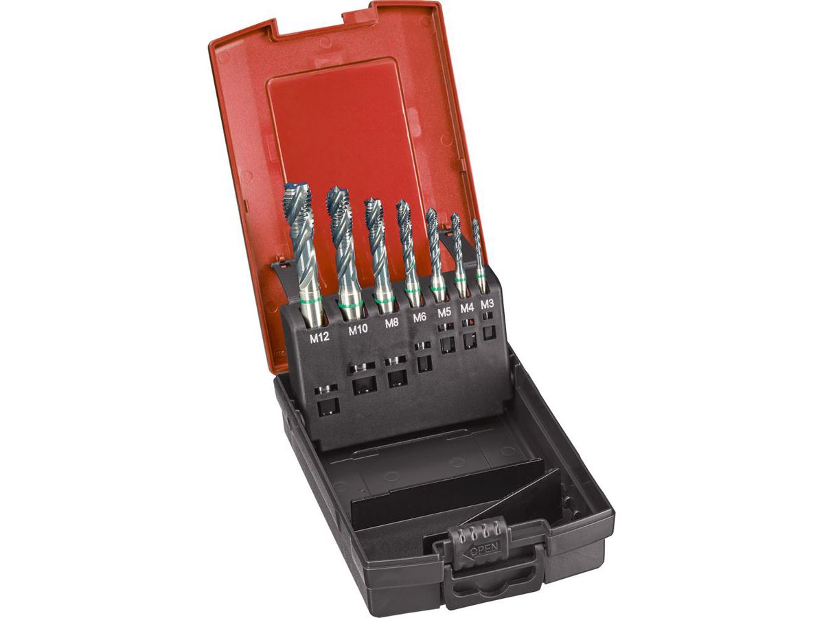FORMAT GT Maschinengewindebohrerset HSSE DIN371/376 VAP SL 6H UNI M3-M12