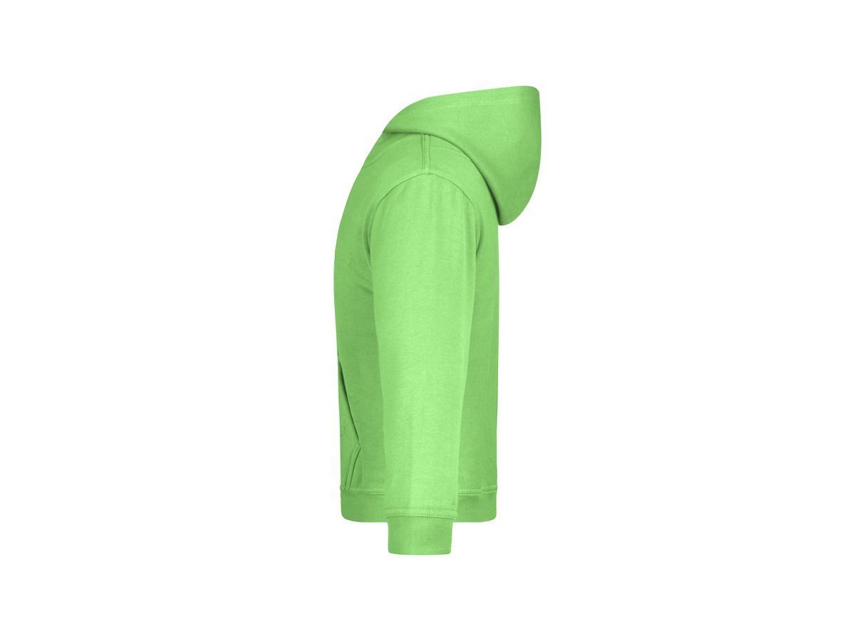 JN Hooded Sweat Junior JN047K 80%BW/20%PES, lime-green, Größe XL