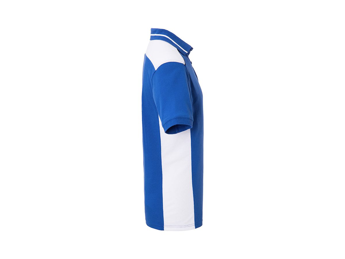 JN Men's Workwear Polo - COLOR - JN858 royal/white, Größe XS