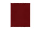 JN Fleece Blanket JN957 100%PES, wine, Größe one size