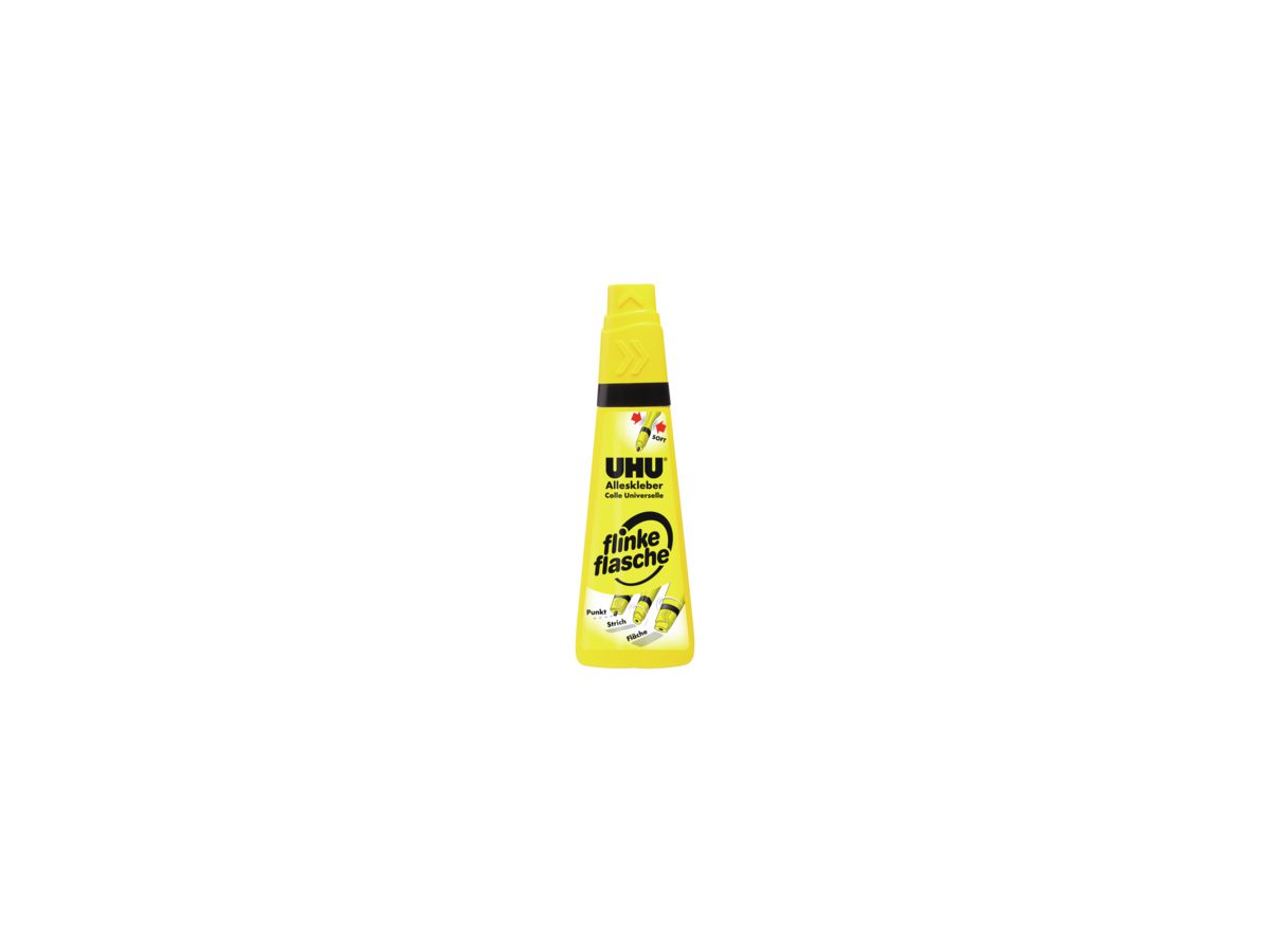 UHU Alleskleber flinke flasche 46315 90g nachfüllbar