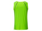 JN Men's Sports Tanktop JN494 bright-green/black, Größe XL