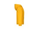 JN Hooded Sweat Junior JN047K 80%BW/20%PES, gold-yellow, Größe L