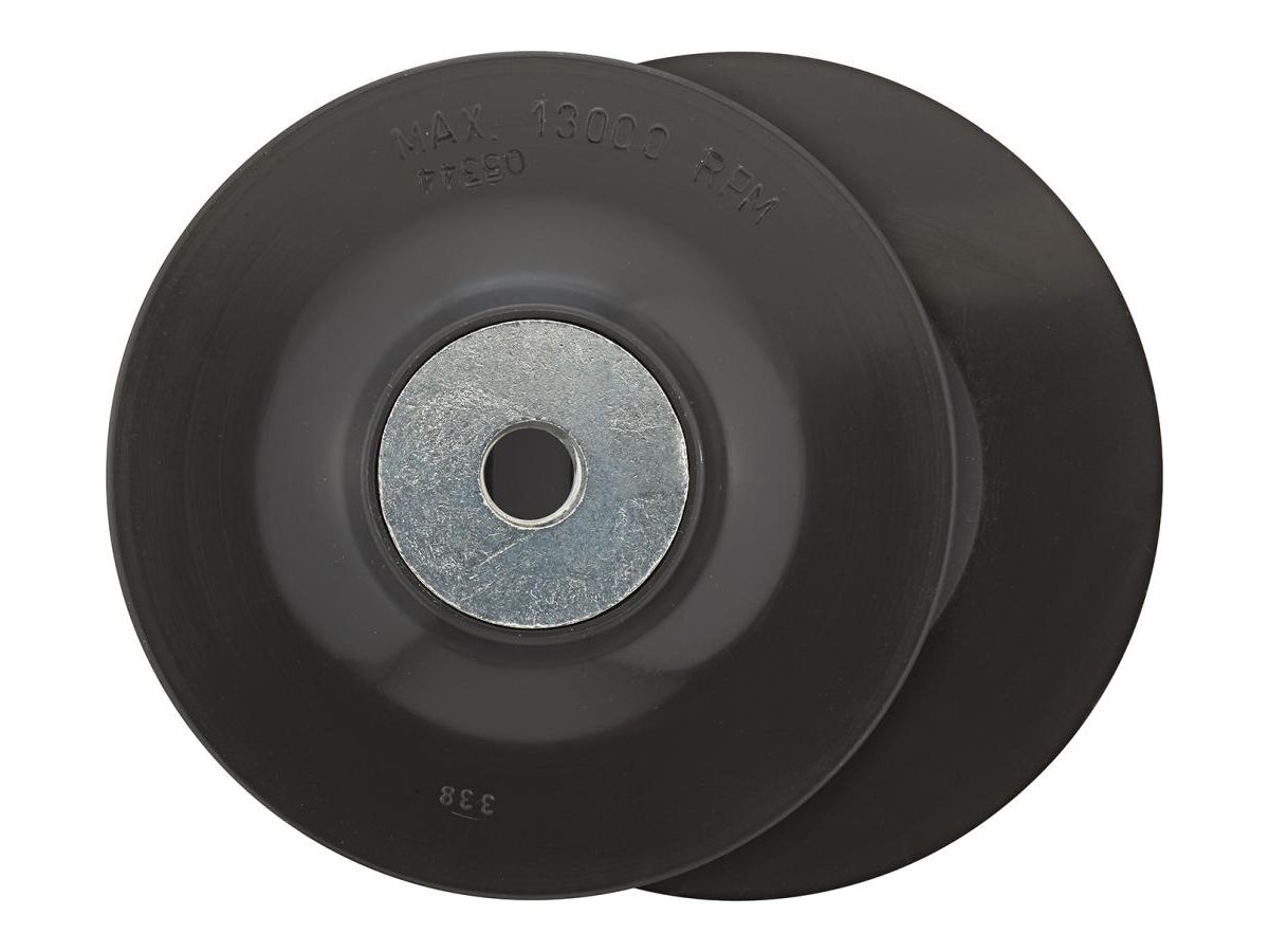 Rubber backing pad 125mm/M 14 FORMAT