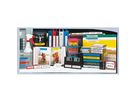 P-touch Schriftbandkassette TZE555 24mm ws auf bl