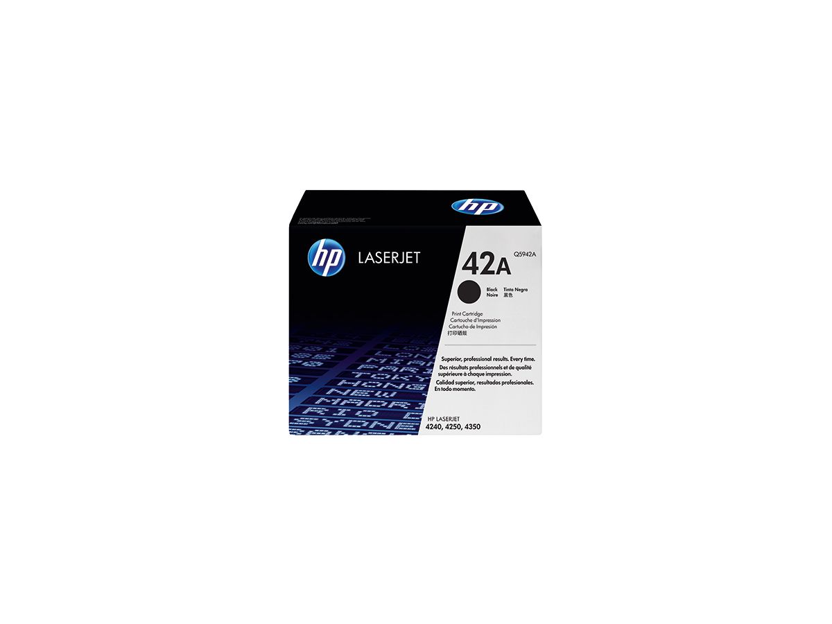 HP Toner Q5942A 42A 10.000Seiten schwarz