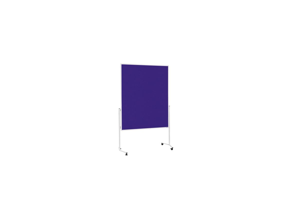 Magnetoplan Moderationstafel 2111103 120x150cmm Filz blau