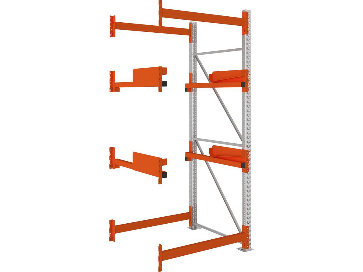 META Kabeltrommelregal Feldlast 4000kg Anbaufeld Verzinkt B1100Xt1100Xh2700 mm