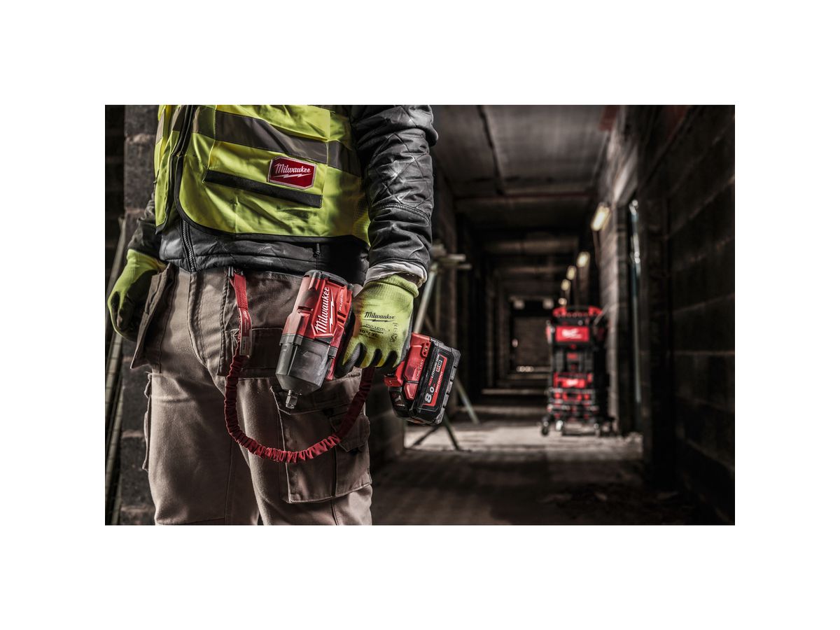 MILWAUKEE Hi-Vis Schnittschutzhandschuh Klasse 3/C Größe 9 (L) VE 12