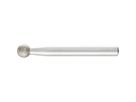 Diamant-Schleifstift Kugelf. 8x 6 mm D126 Pferd