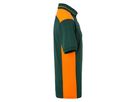 JN Men's Workwear Polo - COLOR - JN858 dark-green/orange, Größe XS