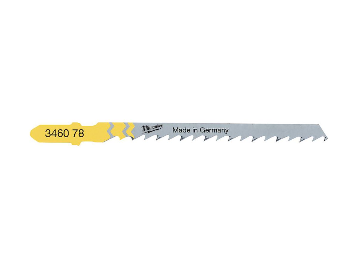 MILWAUKEE Stichsägeblatt T244D 75 x 4 mm Holz Kurvenschnitte