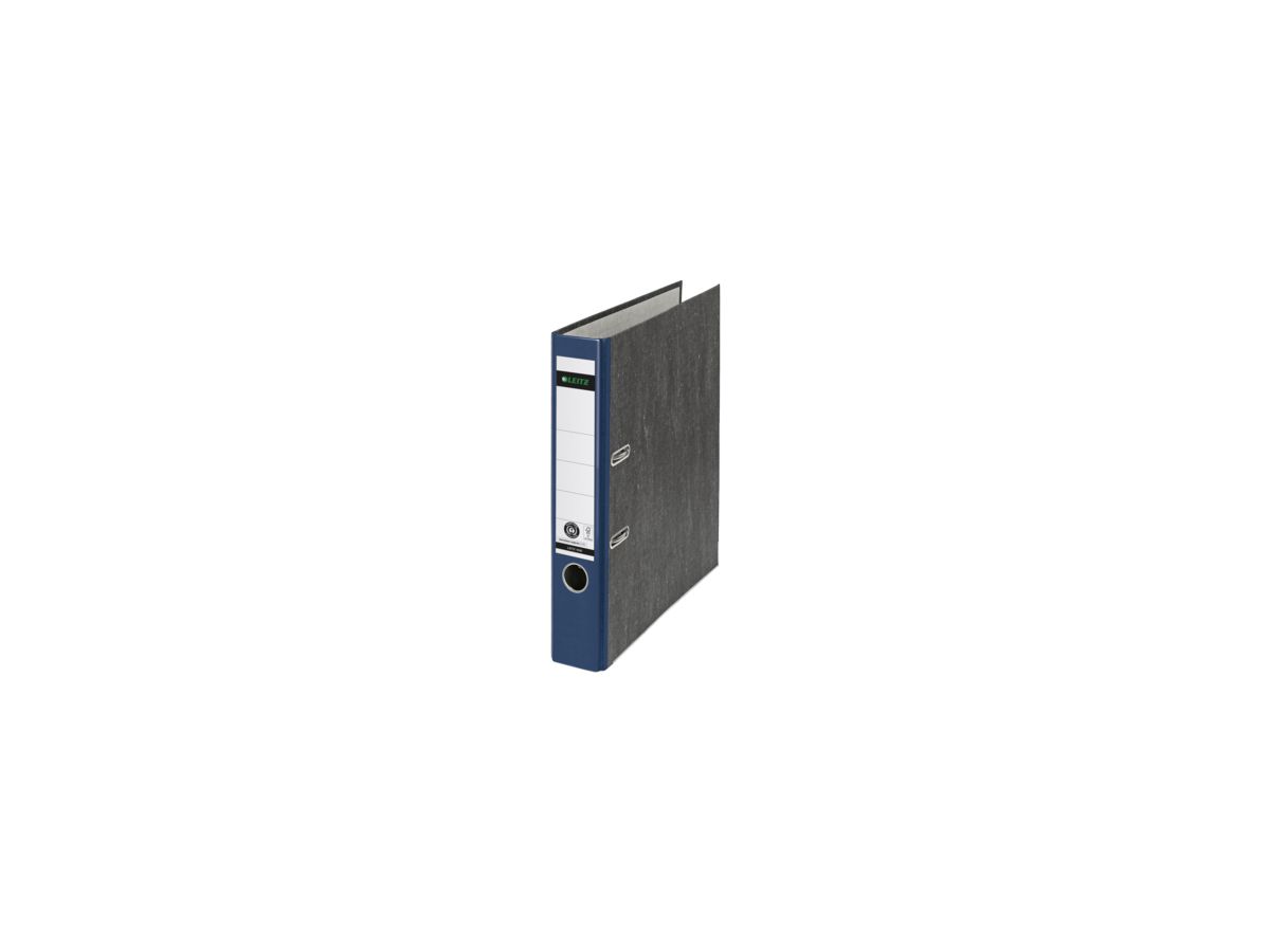 Leitz Ordner 10505035 DIN A4 52mm Wolkenmarmor blau