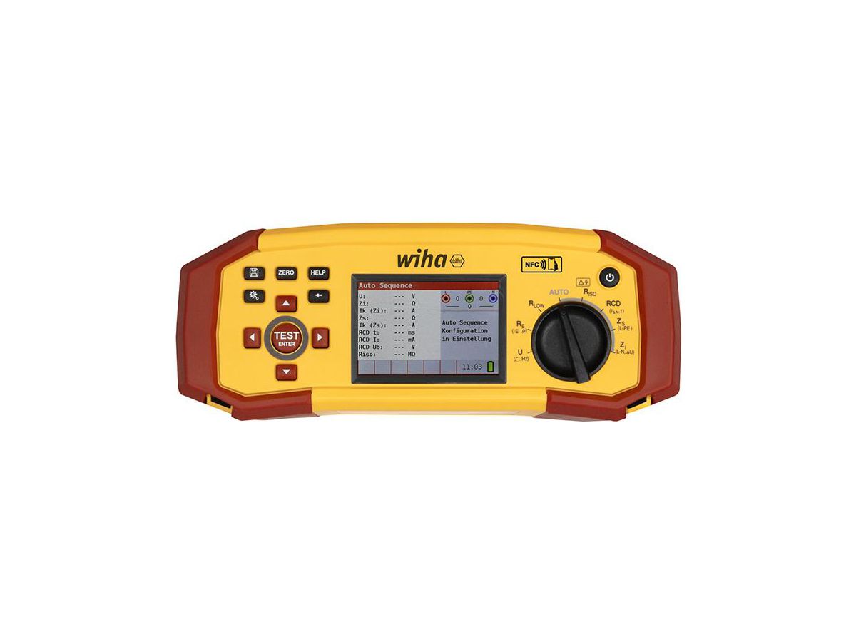 WIHA Installationstester Set MFT one mit Werkzeug und Zubehör im Koffer