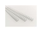 GBC Drahtbinderücken RG810697 DIN A4 10mm silber 100 St./Pack.
