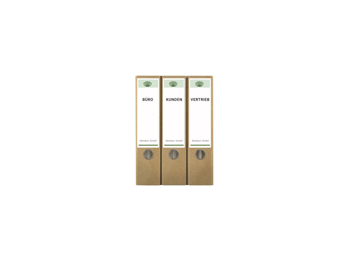 Avery Zweckform Ordneretikett LR4760-10 RC 38x192mm weiß