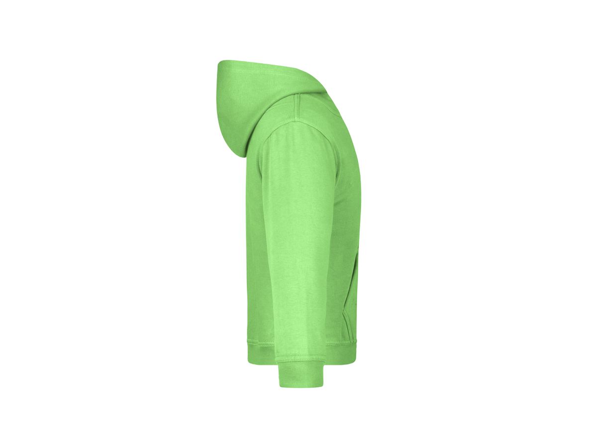 JN Hooded Sweat Junior JN047K 80%BW/20%PES, lime-green, Größe XL