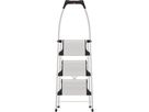 HAILO Trittleiter Living Step Comfort Plus 4303-301 3Stufen alu