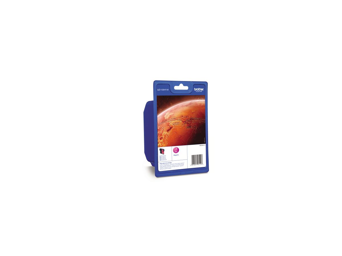 Brother Tintenpatrone LC1100HYM 750Seiten magenta