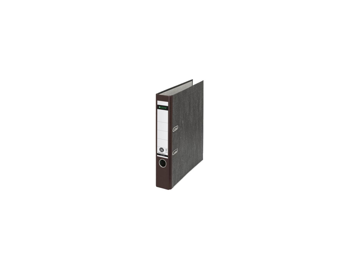 Leitz Ordner 10505075 DIN A4 52mm Wolkenmarmor braun