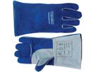 WELDAS Blauer COMFOFLEX Handschuh aus Spaltrindleder Nr. 10-2087 Gr. XL
