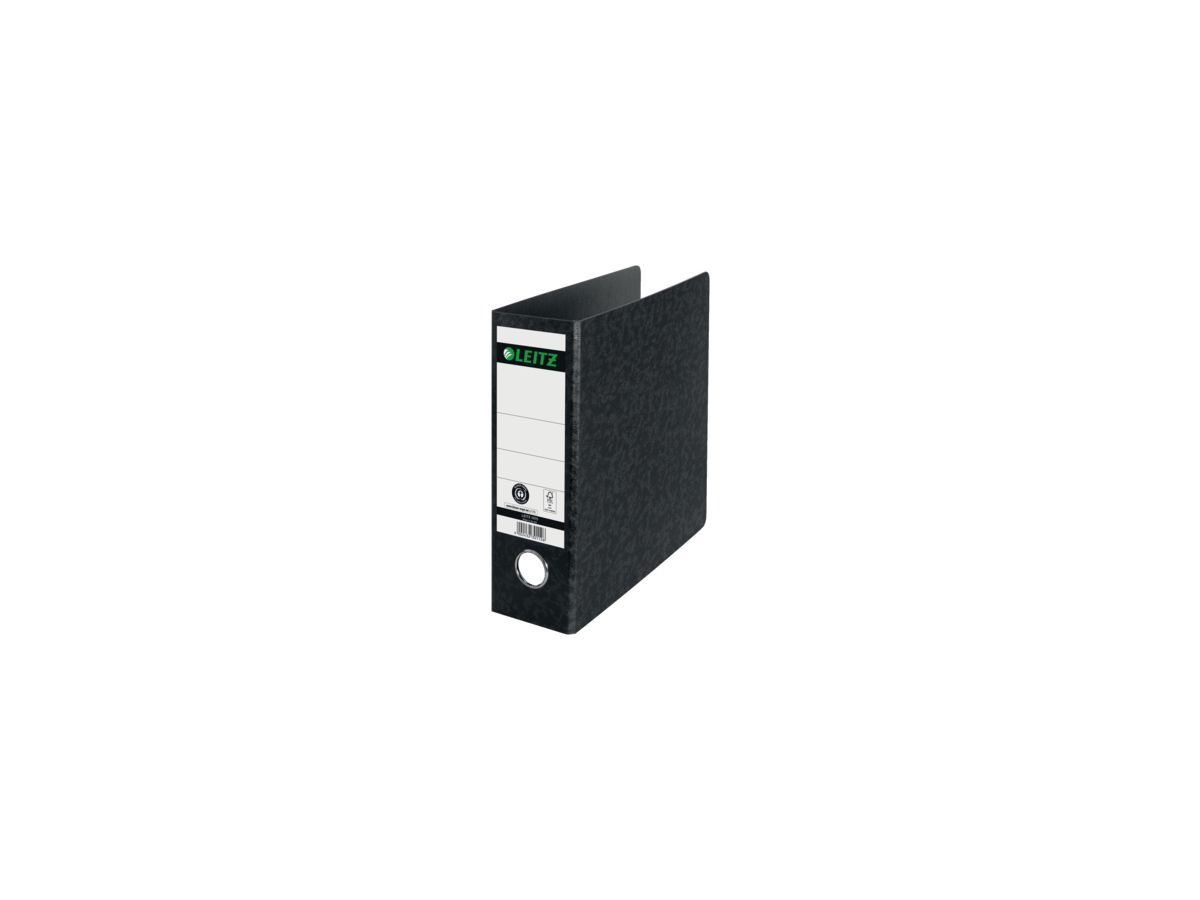 Leitz Ordner 10750000 DIN A5 80mm Pappe schwarz