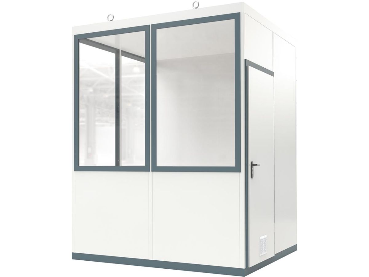 Raumsystem, Innenaufst. o. Fußboden, 2045x2045mm