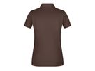 JN Ladies' Basic Polo 8009 brown, Größe XXL