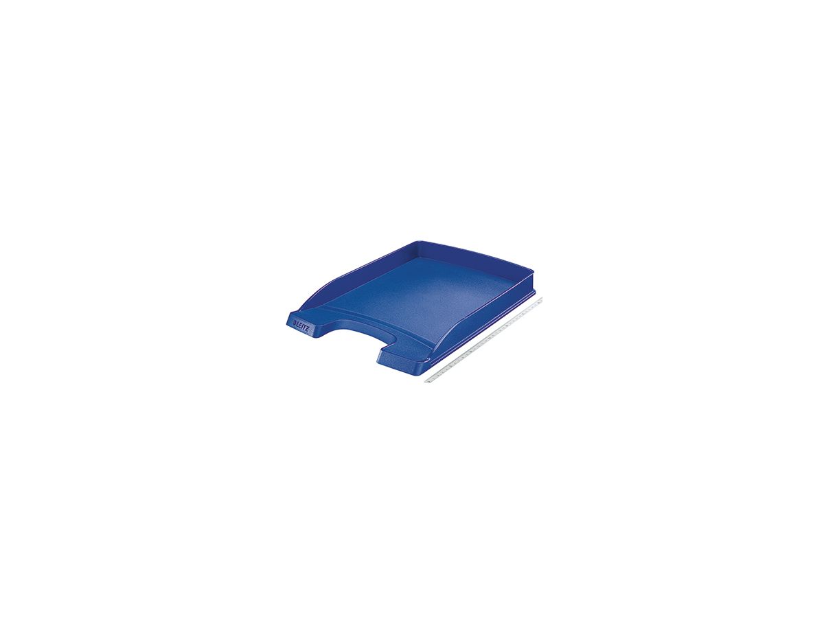 Leitz Briefablage Flach Plus 52370035 DIN A4 stapelbar PS bl
