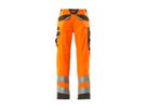 MASCOT Safe Supr. Bundhose Gr. 82C52 hi-vis or/dunkelanth 20879-236