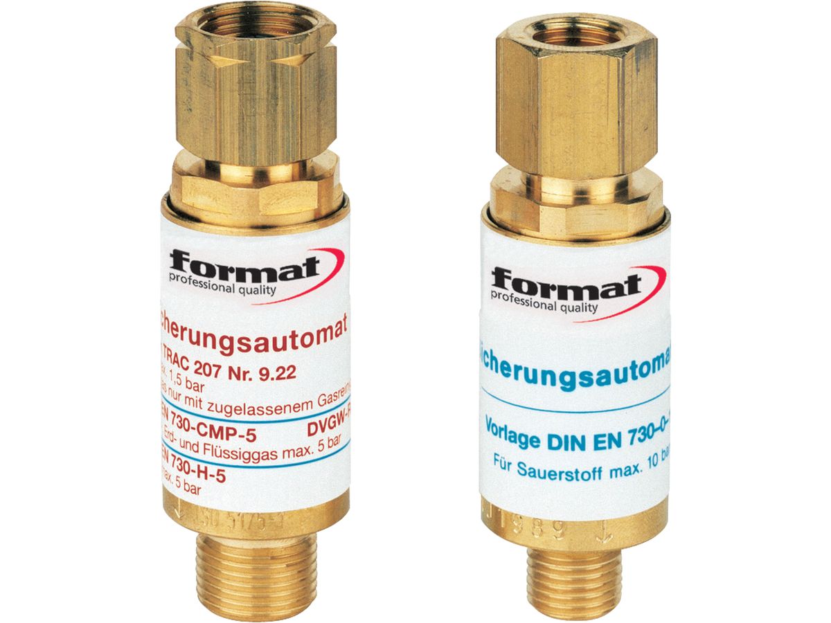 FLAMMEN-RÜCKSCHLAGSICHERUNG