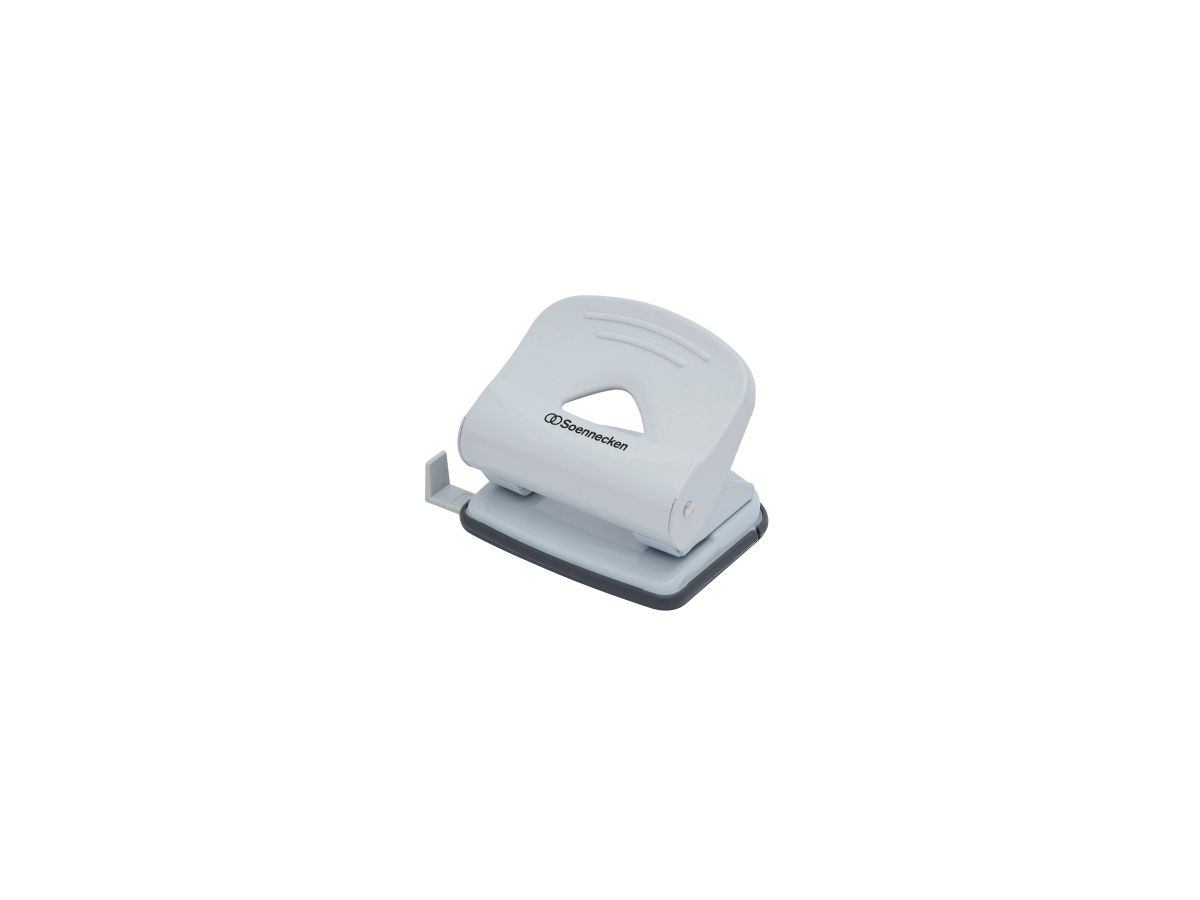 Soennecken Locher 3278 bis 25Blatt Metall lichtgrau