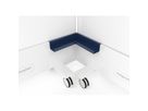 magnetoplan Eckablage Infinity Wall 114665013 kobaltblau