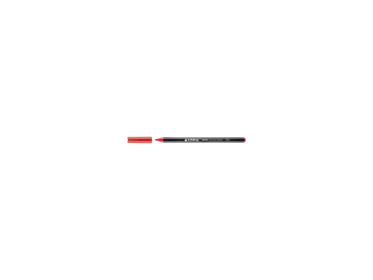 edding Faserschreiber 1300 color pen 4-1300002 3mm rot