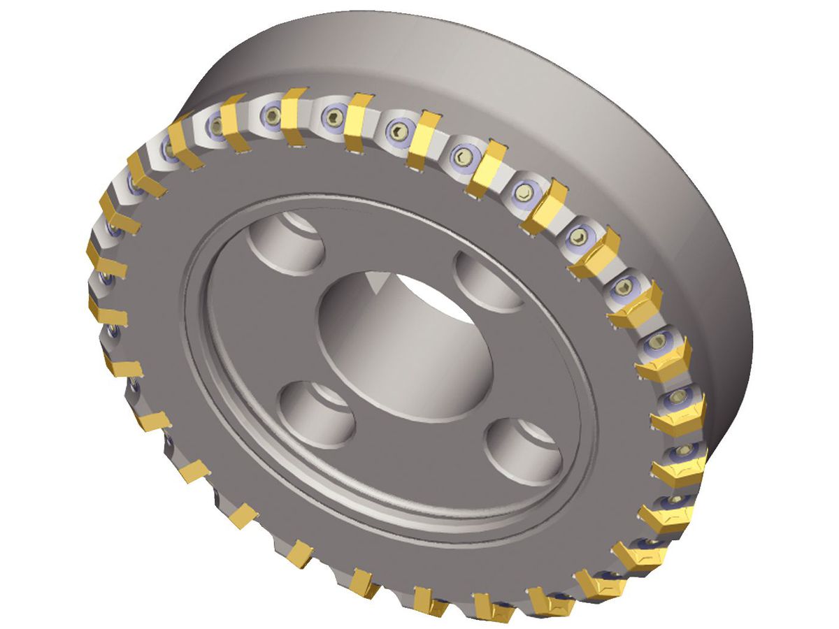 KENNAMETAL 100B14RF45HN09C HEXACUT D=100 Z=14 RH 45