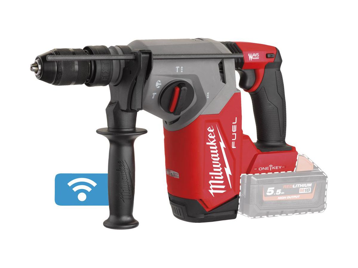 MILWAUKEE Akku-Kombihammer M18ONEFHX-0X Solo, in HD Box