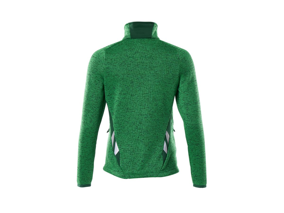 MASCOT Accel Strick-Pullover Damen m RV Gr. XS grasgrün/grün 18155-951