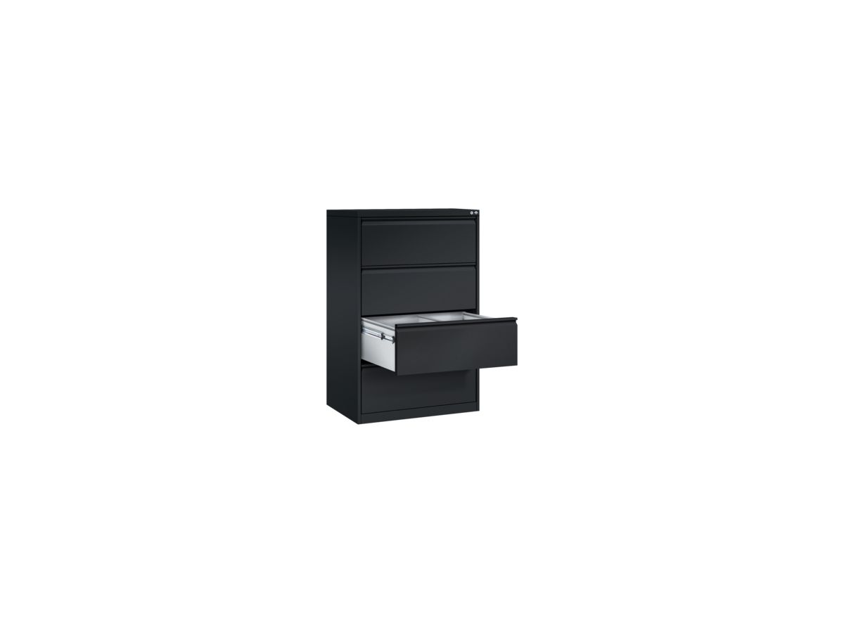 C+P Hängeregistraturschrank Acurado 12934312S10001 A4 4Schübe sgr