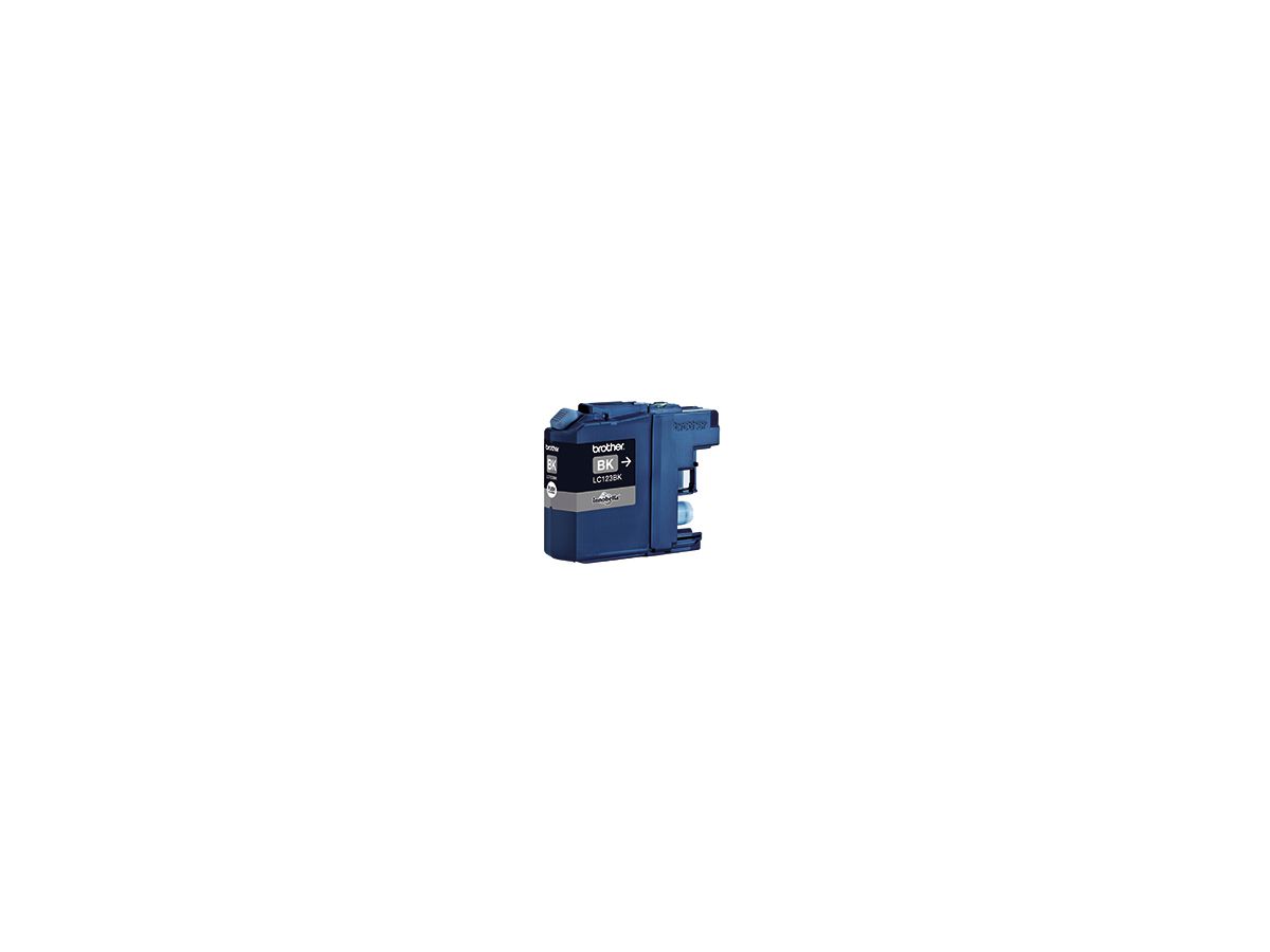 Brother Tintenpatrone LC123BK 600Seiten schwarz